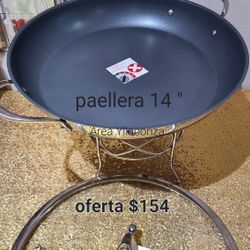 Princess House Paellera Antiaderente De 14 Pulgadas