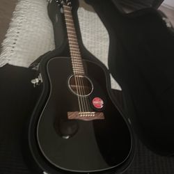 Black Fender Guitar 