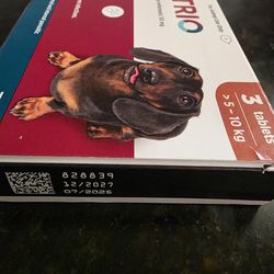 Trio flea Tick  chew 3  month