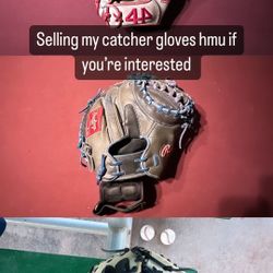 Selling Rawlings, 44 Pro Catcher Gloves