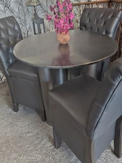 Table and chairs