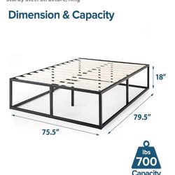 Free King Platform Bed Frame
