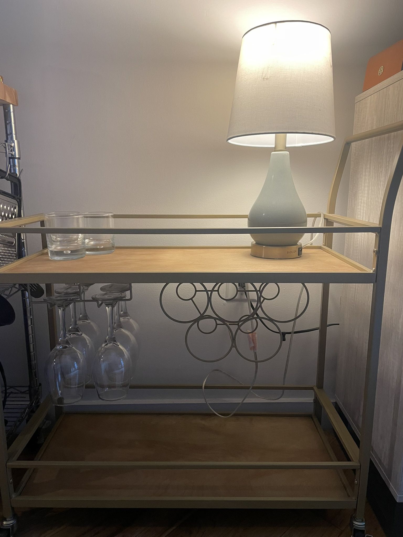 Rolling Bar Cart for sale 
