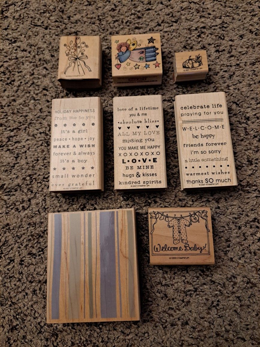 Rubber Stamp Lot #1