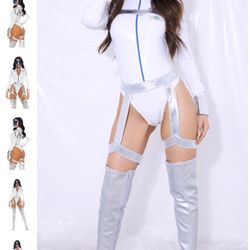 NEW FORPLAY BLAST OFF SEXY ASTRONAUT MAIN CHARACTER COSTUME, S/M