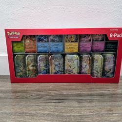 Costco Exclusive Prismatic Evolutions Mini Tins