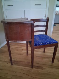 Vintage telephone/gossip bench