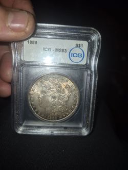 1889 Ms 63 Morgan