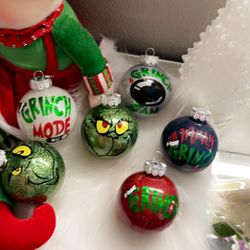 Grinch Ornaments Christmas 🎄 Ornaments 