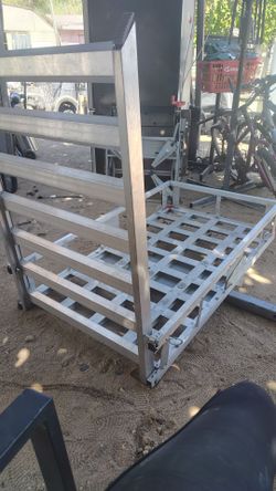 Portaequipaje y  Rampa de Aluminio 50 x30