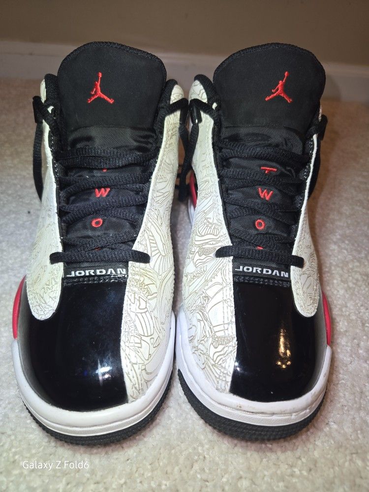 Kid's Air Jordan Dub Zero GS Size 4 Youth, like new