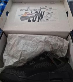 Solid Black Jordan Spizikes Size 11