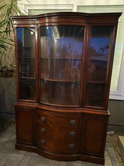 Vintage china cabinet