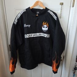 Disney Nightmare Before Christmas Flaming Racing Jacket Unisex 2X NWT