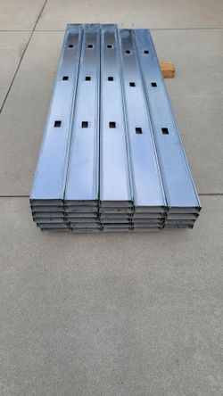 6" 16ga steel studs. they are brand new but unbundled