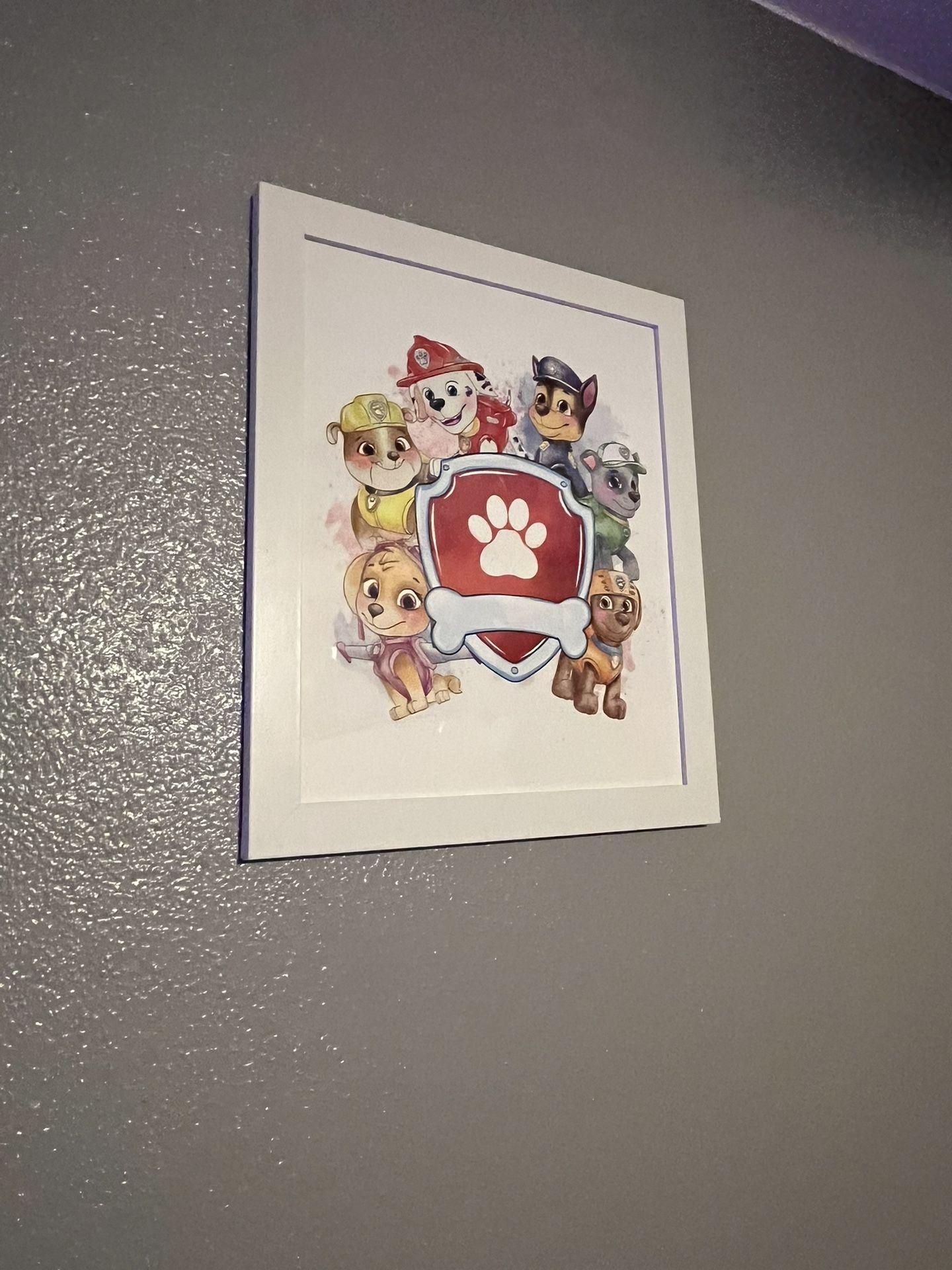 8 Paw Patrol Wall Frames