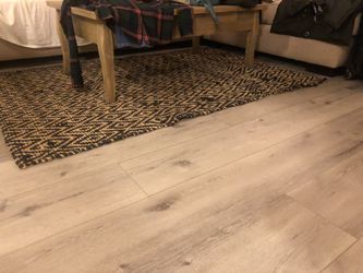 4’x6’ black and brown area rug