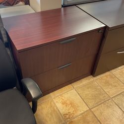 Mahogany  File Cabinet New 