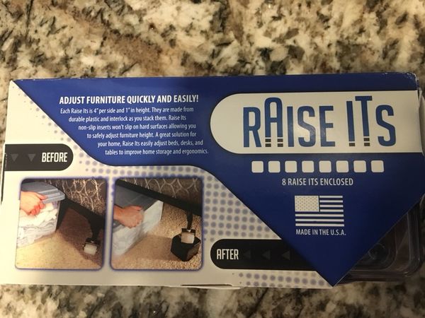 Raise It S Furniture Risers Clear Color For In Palm City Fl Offerup Raise It S Furniture Risers Clear Color