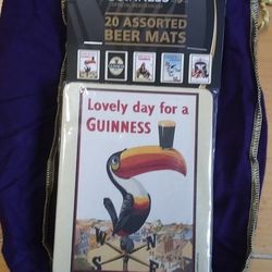 Guinness Beer Mats 20 Count