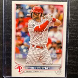 2022 Topps Bryce Harper Baseball Card #250