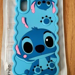 Disney Stitch iPhone X Phone Case Brand New. Fontana Pickup. 