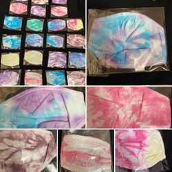 Facemask tiedye