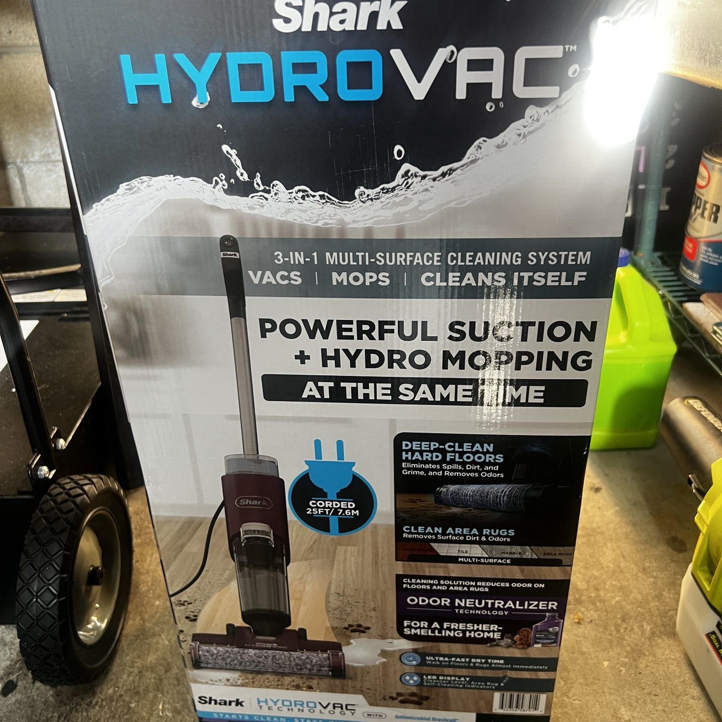 Shark Hydro Vac - New In Box