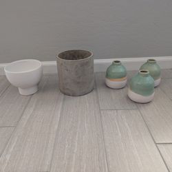 Assorted Flower Pots/Vases