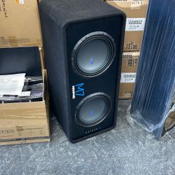 memphis 2x 12s used with warranty