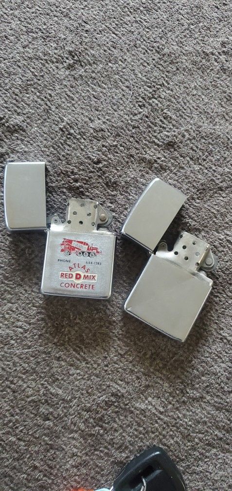 Vintage Zippo Lighters