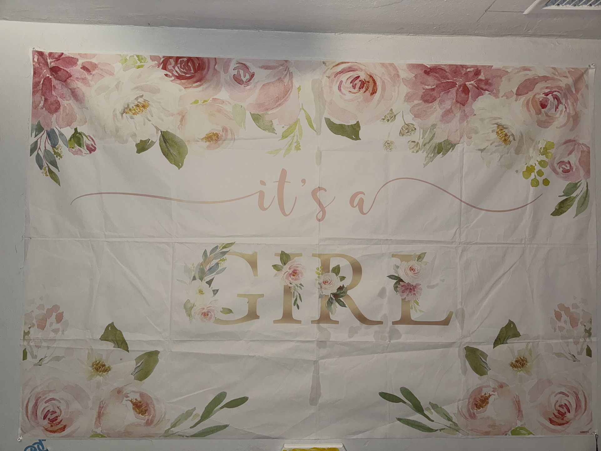 Baby shower Banner