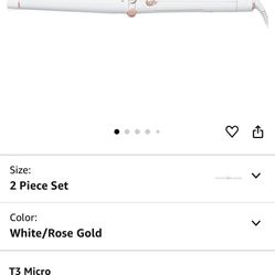 T3 SinglePass Curl Professional Curling Iron Custom Blend Ceramic Long Barrel Curling and Wave Iron with Adjustable Heat Settings for Shiny Smooth Cur