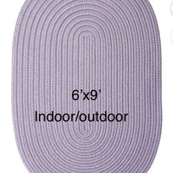 Oval Area Rug, NEW