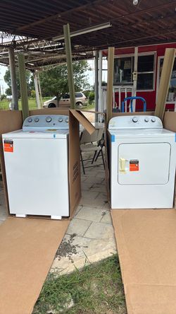 Whirlpool washer and dryer