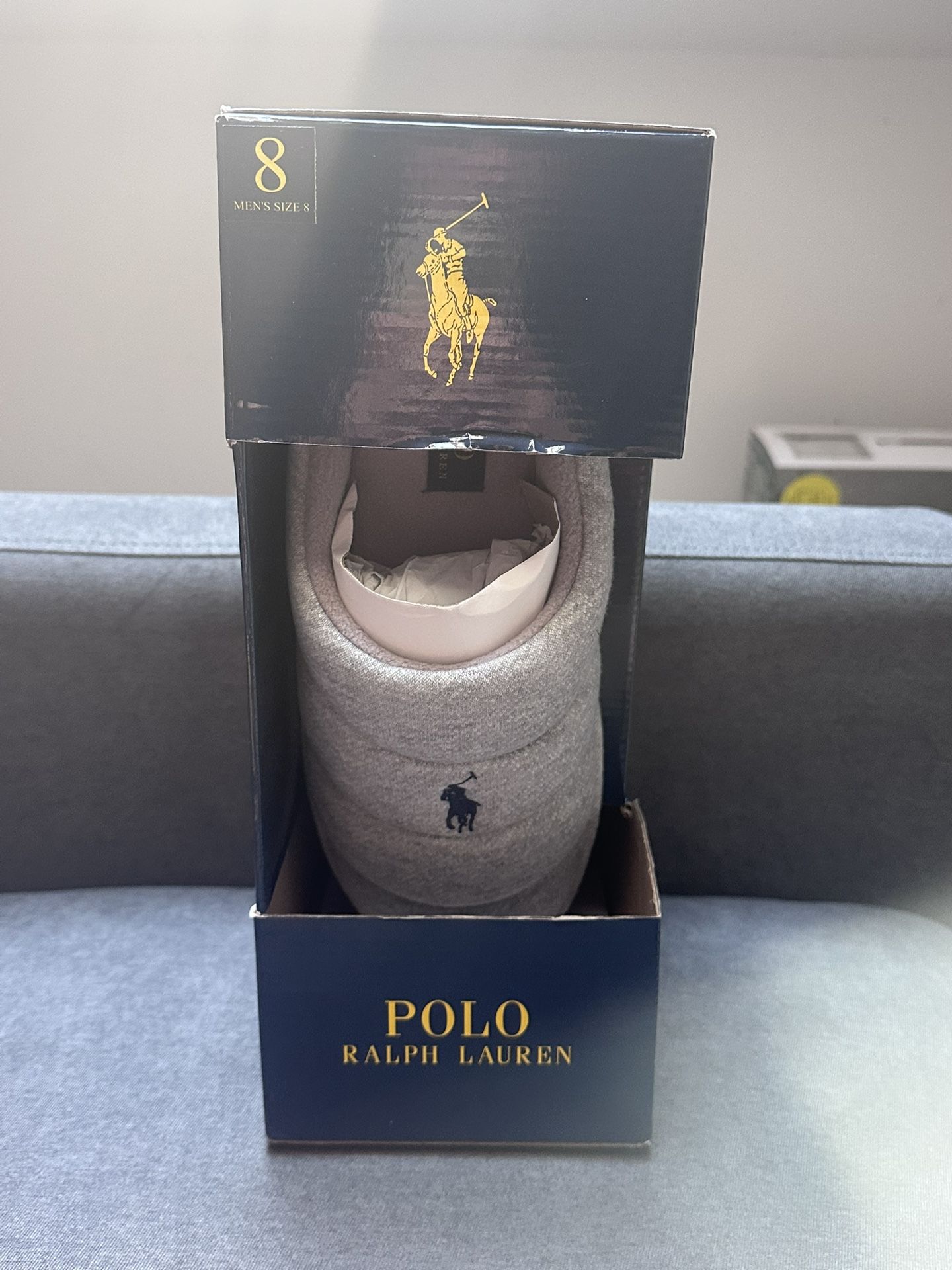 Brand new Polo Ralph Lauren Slippers size 8