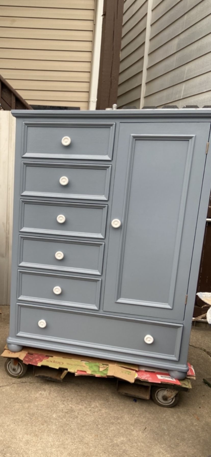 Refinished Chest ……… $375 ……. Can Deliver
