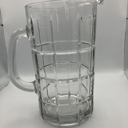 Anchor Hocking Tartan Water Pitcher