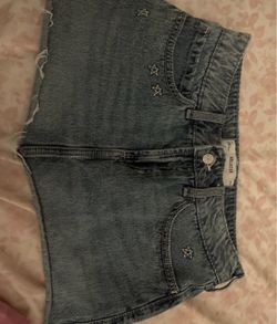 Hollister Star Denim Skirt