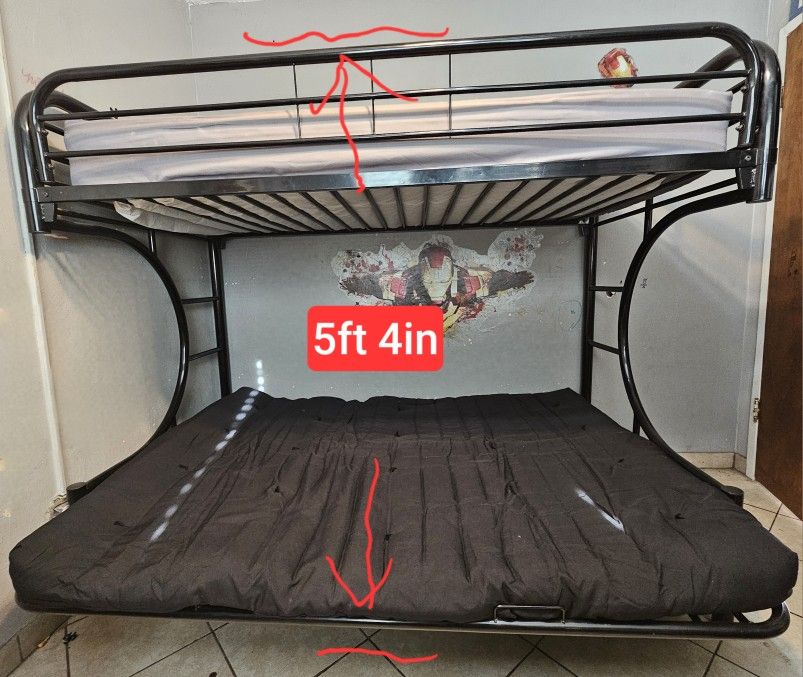 Eclipse Twin Over
Black Queen Metal
Kids Bunk Bed