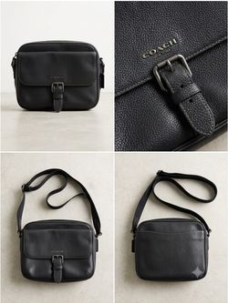 Authentic Coach Leather Crossbody Bag – Good Condition