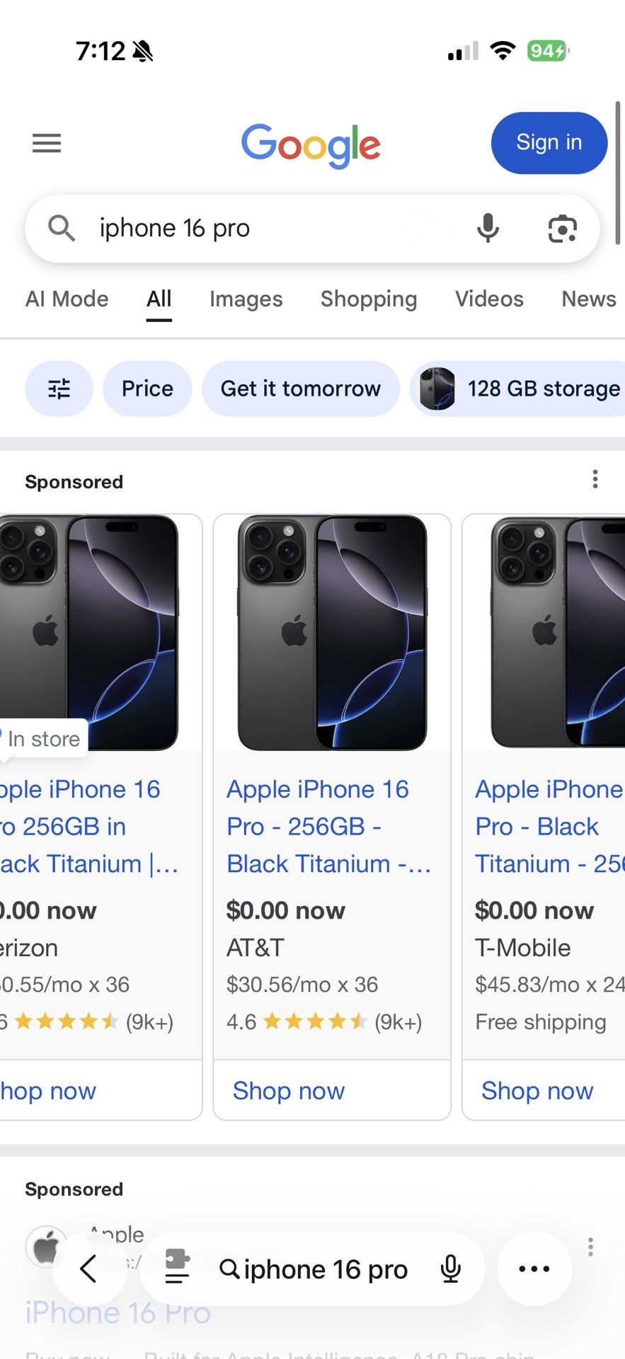 iPhone 16 Pro 