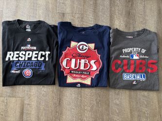 3 Chicago Cubs Mens 2XL T-Shirts