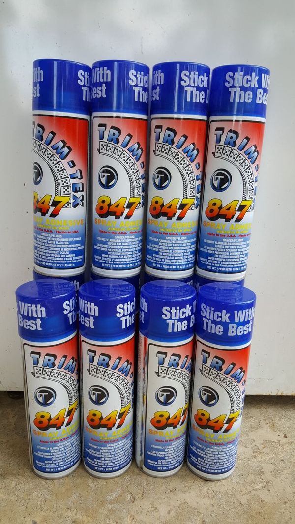 Trimtex spray adhesive 847 for Sale in Raleigh, NC OfferUp