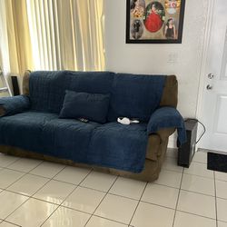 Recliner Couches. Olive Color $150