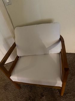 Edison teak ascent chair