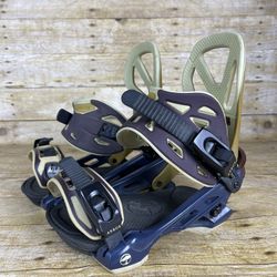 Arbor Hemlock Men’s Size M/L Multicolor Snowboard Bindings