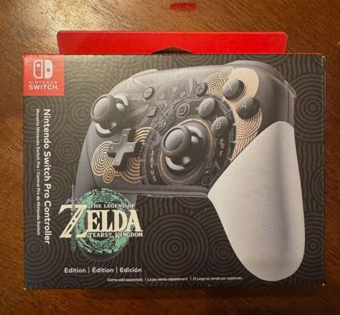 Nintendo Switch Pro Controller The Legend of Zelda Tears of the Kingdom