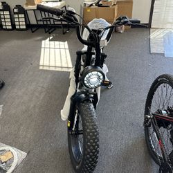 Electric Bike for Adults-1500W Peak Motor 20" Fat Tires 28MPH EBike, 720Wh Removable Battery Bicycle, with Dual Suspension & Hydraulic Brakes Motorcyc