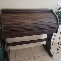 Antique Roll Top Desk